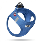 Curli Air-mesh Küçük Irk Köpek 26-30 cm Açık Mavi 3XS Göğüs Tasması