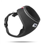 Curli Air Mesh Siyah xs Basic Köpek Göğüs Tasması
