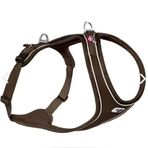 Curli Belka Comfort Harness Köpek Göğüs Tasması Kahverengi XL 76-82X52 cm Tasma