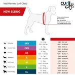 Curli Clasp Air-Mesh Siyah Large Vest Göğüs Tasması