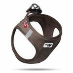 Curli Cord Vest Köpek Göğüs Tasması Brown 2xs