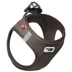 Curli Cord Vest Kordon Kahverengi 3XS 26-30 cm Köpek Göğüs Tasması