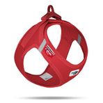 Curli Magnetic Vest Harness Kırmızı XL 56-62 cm Köpek Göğüs Tasması