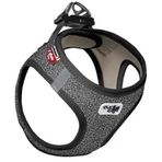Curli Merino Siyah S 40-45 cm Köpek Göğüs Tasması