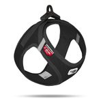 Curli Vest Harness 3XS 26x30 cm Siyah Köpek Göğüs Tasması