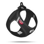 Curli Vest Harness Softshell Siyah S 40x45 cm Köpek Tasması