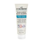 CURLSMITH - Wash & Scrub Detoks Şampuanı - Her Saç Tipine Uygun Vegan Peeling Arındırıcı Şampuan, Sağlıklı Saç Derisi (8 oz)