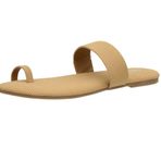 Cushionaire Carson Bronz Renk Parmak Halkalı Hafızalı Köpük Kadın Sandalet