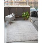 Cushy Koleksiyonu Yumuşak Shaggy Halı, Yıkanabilir, Açık Gri, 75X300