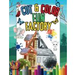 Cut & Color Fun Factory Activity Books for Kids: Creative Cuts & Colors: Fun Animal, Bird, Fruit, and Flower Activities for Kids