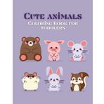 Cute Animals Coloring Book for Toddlers