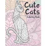 Cute Cats Coloring Book