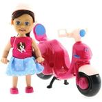 Cute Doll Mini Bebek Mor Vespa