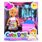 Cute Doll Mini Bebek Mutfak Oyun Seti