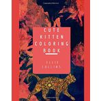 Cute Kitten: Coloring book