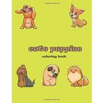 cute puppies coloring book