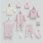 Cute Rabbıt 10LU Hastane Çıkışı - Caramell - ZK1474 - Lila - 0 - 3 Ay - ZK1474-LILA-0 - 3 Ay Lila