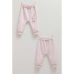Cute Rabbıt Cep Detaylı Patiksiz Ikili Pantolon - Caramell - APK1486 - Lila - 18 - 24 Ay - APK1486-LILA-18 - 24 Ay Lila