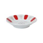 Cutechef Kitchen Porselen Yaldızsız Kırmızı Kahveci Çay Tabağı