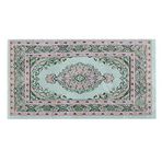 Cutemini Bebek Evi Aksesuarları Minyatür Halı Çiçek Baskılı Vintage Dokuma Bebek Ev Mini Türk Halıları Bebek Ev Dekorasyonları