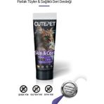 Cutepet Skin & Coat Kedi Deri ve Tüy Sağlığı Malt 100G – Omega 3-6-9, Biotin ve Kolajen Destekli - Cute-0018