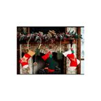 CUTESTUFFSHOP Yılbaşı Çorabı, Şömine Çorabı, Yılbaşı Ağacı Süsü, Noel Çorabı, 3 Lü Set Kırmızı-Yeşil