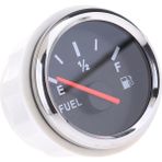 Cuticate 2 "52 mm Yakıt Göstergesi LED Işık Ekranı 9-32V 1 (Yurt Dışından) - Siyah