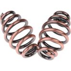 Cuticate 2 Adet Motosiklet 3" Varil Sarılmış Koltuk Yayları Bronz Için (Yurt Dışından)