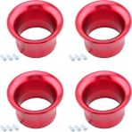Cuticate 4 Adet 50MM Motosiklet Korna Hava Filtre Kupası 24/26/28/30MM Karbüratör (Yurt Dışından)