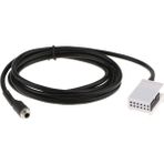 Cuticate Araba Aux Giriş Adaptörü Kadın Jack Kablosu Vw Passat Golf 6 Rcd 210 310 510 (Yurt Dışından)