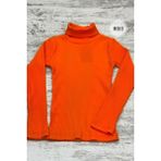 Cuties Kız Çocuk Balıkçı Yaka Kaşkorse Sweatshirt 3098 Turuncu - 5 - 6 Yaş