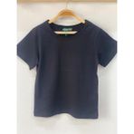 Cuties Unisex Bebek Basic Kısa Kol T-shirt 0447 Siyah - 12 - 18 Ay