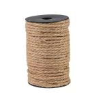 Çuval Sepeti 5Mm Jüt Halat 40 Metre Kendir Ip Dekoratif Hasır Ip