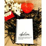 CVC WOOD Sevgililer Günü Efulim Baskılı Ahşap Defter - Beyaz