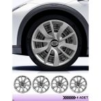 CVL Auto Market Peugeot 15 Inç Jant Kapağı Amblemli Gri [4 Adet Kapak] 101 CVL-ADT1605