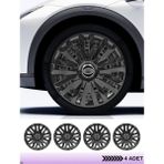 CVL Auto Market Peugeot Expert 14 Inç Jant Kapağı Amblemli Piano Black [4 Adet Kapak] 208 CVL-ADT12197 - Siyah