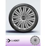 CVL Auto Market Peugeot Rifter 15 Inç Jant Kapağı Amblemli Gri [1 Adet Kapak] 126 CVL-ADT13248