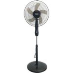 Cvs 16" Yuvarlak Ayak Vantilatör 40 W Güçlü Siyah Renkli Ayaklı Tasarım