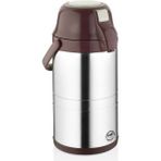 Cvs 3,5 Litre Pompalı Çelik Termos - 120 ml - 0400
