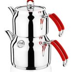 CVS DN 12032 Kırmızı İmaj Jumbo Boy Çaydanlık