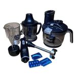 Cvs Dn 1283 Omegamax 1500W Çok Fonksiyonlu 10 Parça Mega Set - Çift Hazneli Siyah