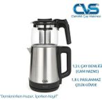 CVS Dn 1551 Elektrikli Çay Makinesi - Gri