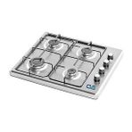Cvs Dn 464 Gaz Emniyetli Inox Set Üstü Ocak Doğalgaz