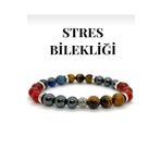 cvt grup Unisex Stres Bilekliği Doğal Taş Çakra Vintage Bileklik Str01626626
