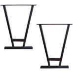 CVTdesign Metal Ayak Masa Ayağı Çalışma Yemek Mutfak Masası Ayağı Retro Ayak Takımı