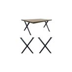 Cvtdesign Metal Masa Ayağı Çapraz x Model Masa Ayakları
