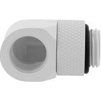CX-9055014-WW Fitting (adapter) ,XF Adapter 2-pack (90° Angled rotary; glossy white)