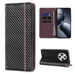 CXTcase Xiaomi Redmi 14C 4G için Kılıf, Premium PU Deri Kılıf Manyetik Kart Tutucu Darbeye Dayanıklı Koruma, Xiaomi Redmi 14C 4G için Koruyucu Kılıf, Şarap Kırmızısı