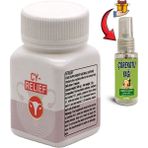 Cy-Relief Amerikan Kızılcığı Ebegümeci Adaçayı C Vitamini Esktarlarıyla Erkeğe Özel Destekleme + Çörek Otu Masaj Yağı - 1 Adet