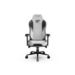 Cybeart Game of Thrones House Stark PU Deri 4D Hafızalı Yastık Ergonomik Oyuncu Koltuğu Gri